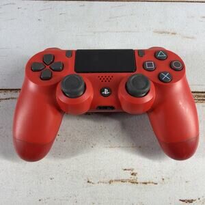 Sony PS4 DualShock 4 Controller – Magma Red – CUH-ZCT2U – OEM